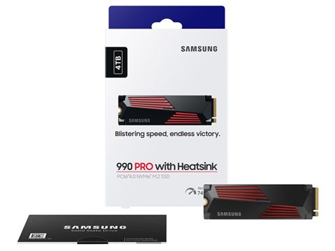 990 PRO with Heatsink MZ-V9P4T0G-IT 各サイトで併売につき売切れのさいはご容赦願います。