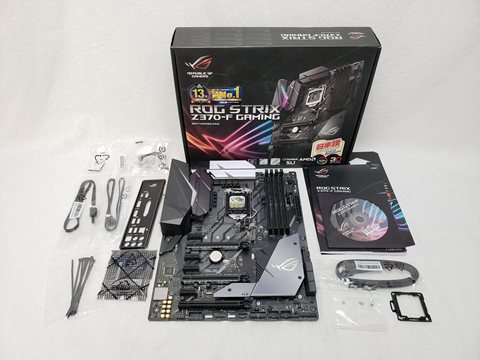 ROG STRIX Z370-F GAMING 各サイトで併売につき売切れのさいはご容赦願います。
