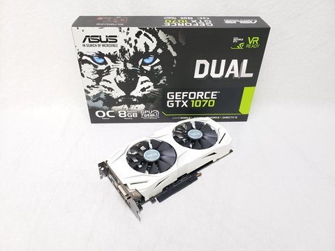 DUAL-GTX1070-O8G 各サイトで併売につき売切れのさいはご容赦願います。