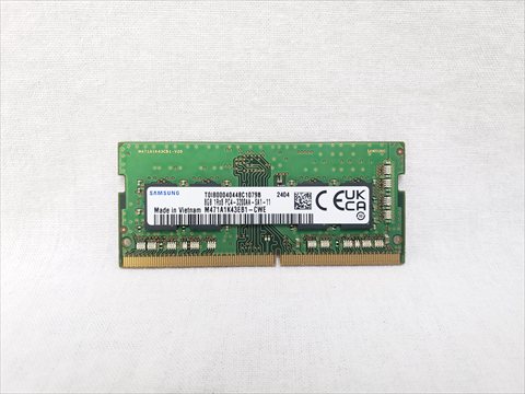 PC4-25600(DDR4 3200) 260Pin S.O.DIMM 8GB 各サイトで併売につき売切れのさいはご容赦願います。