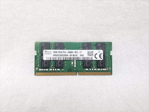 PC4-21300(DDR4 2666) 260Pin S.O.DIMM 16GB 各サイトで併売につき売切れのさいはご容赦願います。