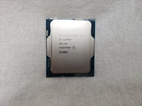 Core i5-12400F バルク (P-core 6(2.5GHz)/12スレッド/Single P Turbo(4.4GHz)/Smart Cache 18MB/TDP65W 各サイトで併売につき売切れのさいはご容赦願います。