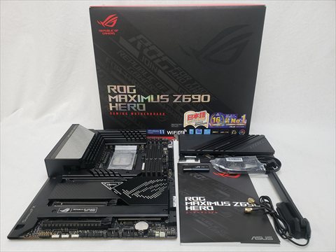 ROG MAXIMUS Z690 HERO 各サイトで併売につき売切れのさいはご容赦願います。