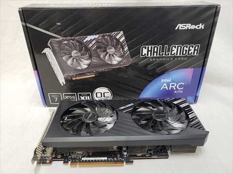 Intel Arc A770 Challenger SE 16GB OC (A770 CL SE 16GO) 各サイトで併売につき売切れのさいはご容赦願います。