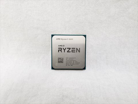 Ryzen 5 3600 バルク (6C12T/3.6GHz（4.2）/65W/Total Cache 36MB) 各サイトで併売につき売切れのさいはご容赦願います。