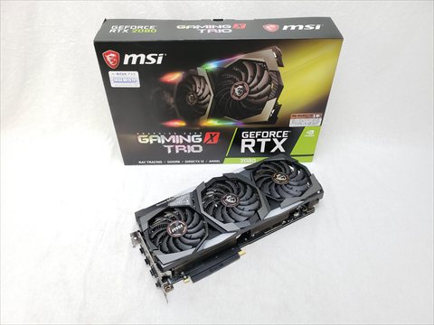 GeForce RTX 2080 GAMING X TRIO 各サイトで併売につき売切れのさいはご容赦願います。