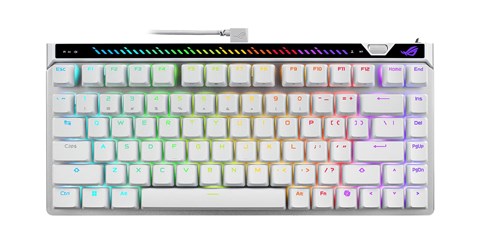 ROG Falchion Ace 75 HE White HFX V2X Switch Gaming Keyboard