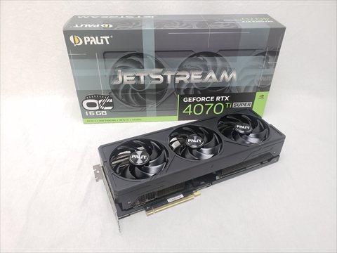 [保証確認] GeForce RTX 4070 Ti SUPER JetStream OC 16GB /NED47TSS19T2-1043J 各サイトで併売につき売切れのさいはご容赦願います。