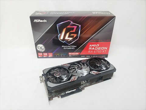 RX6750XT PGD 12GO RADEON RX 6750 XT PHANTOM GAMING D 12GB OC 各サイトで併売につき売切れのさいはご容赦願います。