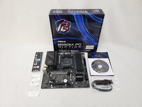 B550M PG Riptide 各サイトで併売につき売切れのさいはご容赦願います。