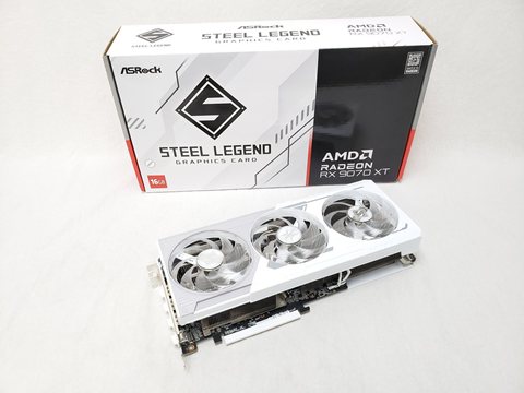 RX 9070 XT STEEL LEGEND 16GB (RX9070XT SL 16G) 各サイトで併売につき売切れのさいはご容赦願います。