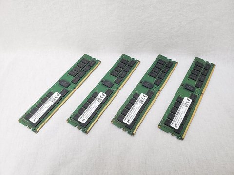 PC4-23400(DDR4 2933) 32GB x4 Registered ECC [MTA36ASF4G72PZ-2G9E2] 各サイトで併売につき売切れのさいはご容赦願います。