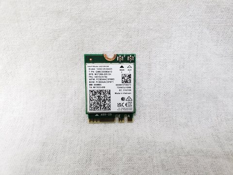 Wi-Fi 6E AX210NGW 各サイトで併売につき売切れのさいはご容赦願います。