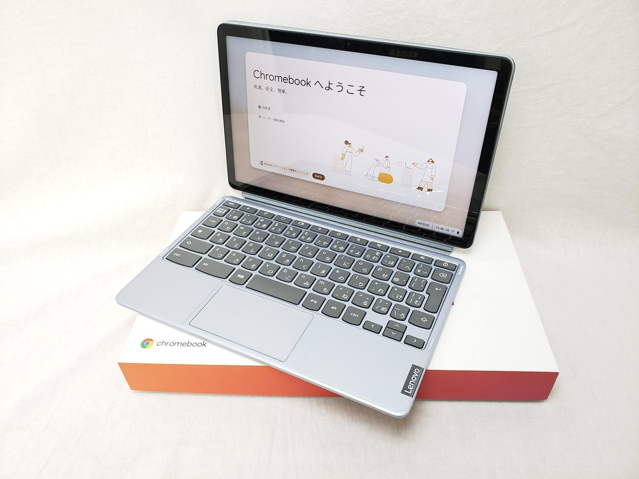 Lenovo IP Duet 3 Chrome本体 シルバー IP Duet 3 Chrome 11Q727