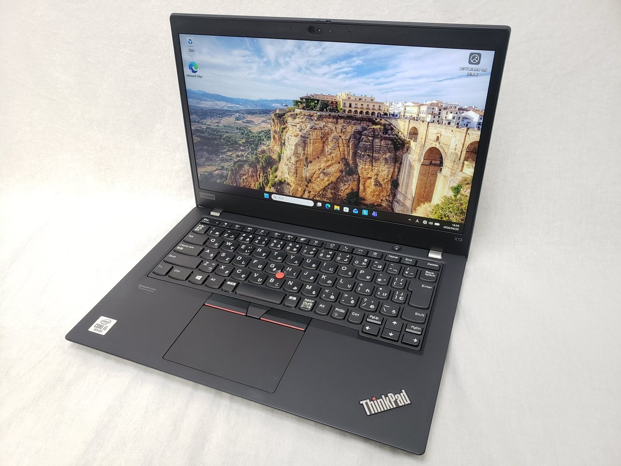 美品 レノボThinkpad X13 Gen 1 i5-10210U 8GB ThinkPad X レノボ Lenovo X13 Gen 1 13.3型 i5-10210U/8GB/128GB SSD