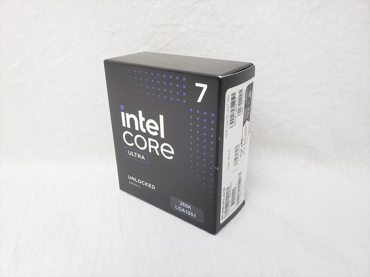 Core Ultra 7 265K BOX (3.9(5.4)/3.3(4.6)GHz/20(8+12)コア 20