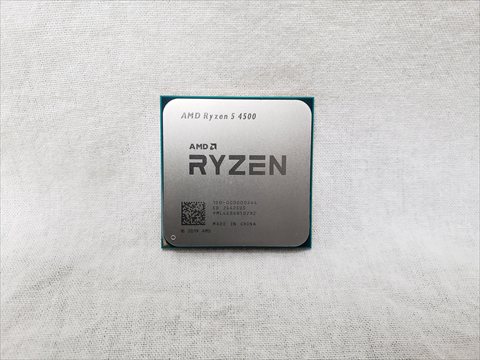 Ryzen 5 4500 バルク (6C/12T、3.6GHz(最大4.1)、65W、L3 Cache 8MB) 各サイトで併売につき売切れのさいはご容赦願います。