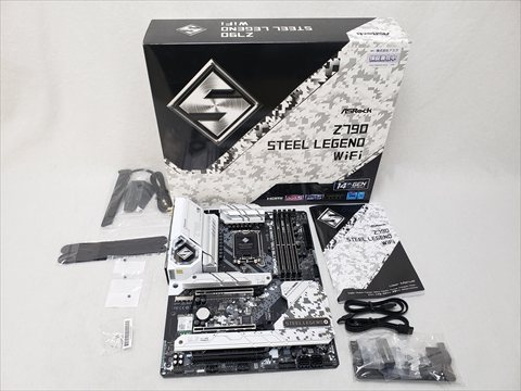 Z790 Steel Legend WiFi 各サイトで併売につき売切れのさいはご容赦願います。