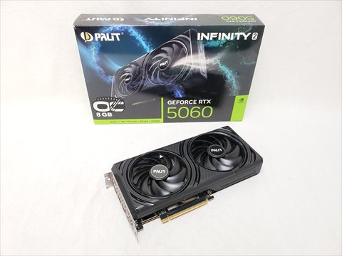 NE75060V19P1-GB2063L (GeForce RTX 5060 Infinity 2 OC 8GB) 各サイトで併売につき売切れのさいはご容赦願います。
