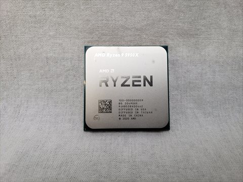 Ryzen 9 5950X バルク (16C32T/3.4GHz（4.9）/105W/L3 Cache 64MB) 各サイトで併売につき売切れのさいはご容赦願います。