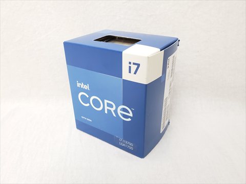 Core i7-13700 BOX (2.1(5.1)/1.5(4.1)GHz/16(8+8)コア 24スレッド/TB Max3.0 5.2Ghz/スマートキャッシュ30M/TDP65W) 各サイトで併売につき売切れのさいはご容赦願います。