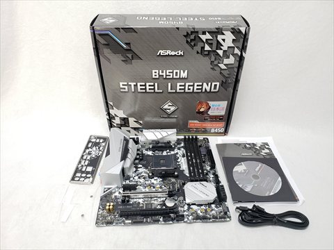 B450M Steel Legend 各サイトで併売につき売切れのさいはご容赦願います。