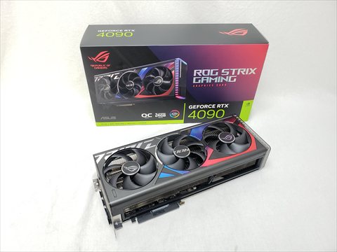 [保証確認] ROG-STRIX-RTX4090-O24G-GAMING 各サイトで併売につき売切れのさいはご容赦願います。