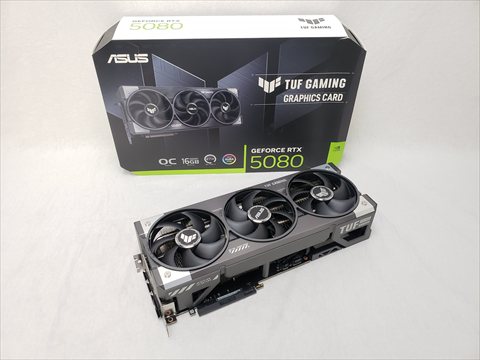 [保証確認] TUF-RTX5080-O16G-GAMING 各サイトで併売につき売切れのさいはご容赦願います。