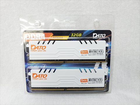 PC4-25600(DDR4 3200) 16GB 2枚組 各サイトで併売につき売切れのさいはご容赦願います。