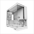 Model 3 with 5FAN (GF-M3-WT PLUS) All White ★送料無料対象品！★