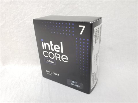 Core Ultra 7 265K BOX (3.9(5.4)/3.3(4.6)GHz/20(8+12)コア 20スレッド/スマートキャッシュ(L3)30MB/トータルL2キャッシュ36MB) 各サイトで併売につき売切れのさいはご容赦願います。