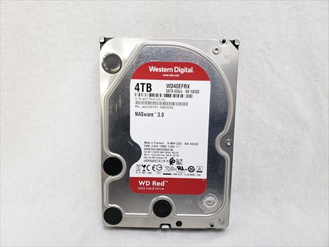 WD40EFRX 各サイトで併売につき売切れのさいはご容赦願います。