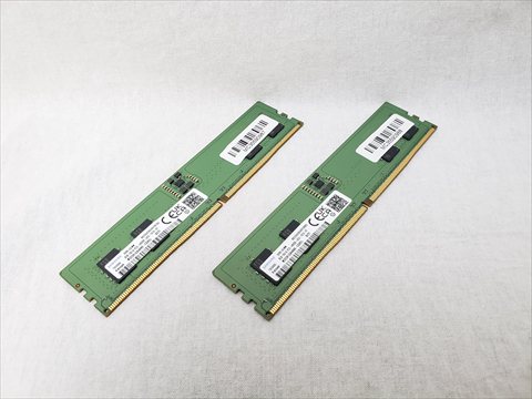 PC5-38400(DDR5 4800) 8GB x2 /バルク 各サイトで併売につき売切れのさいはご容赦願います。
