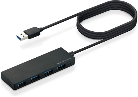 U3H-FC04BBK USB3.0ハブ　4ポートスタンダード