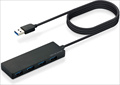 U3H-FC04BBK USB3.0ハブ　4ポートスタンダード