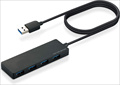 U3H-FC03BBK USB3.0ハブ　4ポートスタンダード