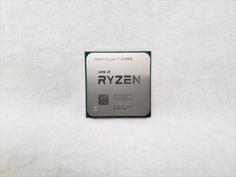 Ryzen 7 5700X バルク (8C/16T、3.4GHz(最大4.6)、65W、L3 Cache 32MB) 各サイトで併売につき売切れのさいはご容赦願います。