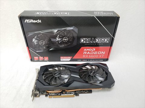 RX 6600 XT Challenger D 8GB OC（RX6600XT CLD 8GO） 各サイトで併売につき売切れのさいはご容赦願います。