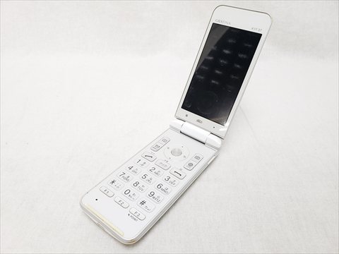 KYF37 ホワイト /GRATINA 【au SIMロック版】 各サイトで併売につき売切れのさいはご容赦願います。