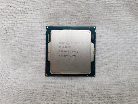 Core i5-9500T バルク (2.20GHz/ターボブースト時3.70GHz/6-core 6-thread/Total Cache 9MB/TDP35W) 各サイトで併売につき売切れのさいはご容赦願います。