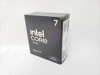 Core Ultra 7 265K BOX (3.9(5.4)/3.3(4.6)GHz/20(8+12)コア 20スレッド/スマートキャッシュ(L3)30MB/トータルL2キャッシュ36MB) 各サイトで併売につき売切れのさいはご容赦願います。