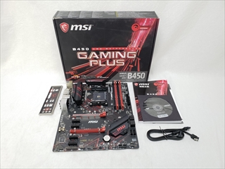 B450 GAMING PLUS 各サイトで併売につき売切れのさいはご容赦願います。