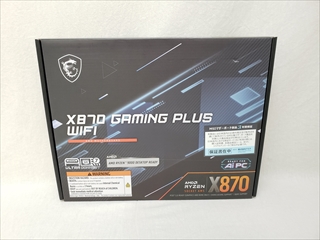 X870 GAMING PLUS WIFI 各サイトで併売につき売切れのさいはご容赦願います。