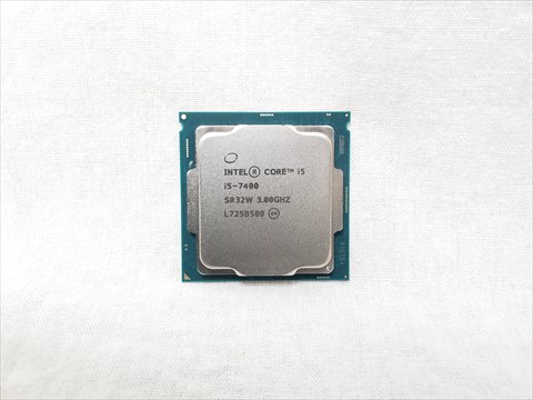Core i5-7400 バルク (3.00GHz/ターボブースト時3.50GHz/4-core 4-thread/Total Cache 6MB/TDP65W/HD Graphics 630) 各サイトで併売につき売切れのさいはご容赦願います。