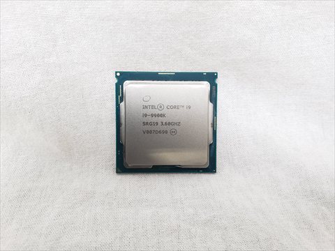Core i9-9900K バルク (3.60GHz/ターボブースト時5.00GHz/8-core 16-thread/Total Cache 16MB/TDP95W) 各サイトで併売につき売切れのさいはご容赦願います。