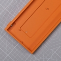 Tofu60 Redux Aluminum case E-coating Orange