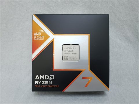 Ryzen7 9800X3D W/O Cooler (8C/16T、4.7Ghz(最大5.2)、120W、L2+L3 Cache 104MB、Radeon Graphics) 各サイトで併売につき売切れのさいはご容赦願います。