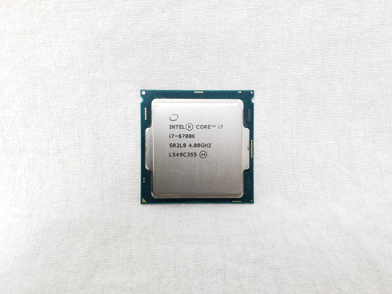 Core i7-6700K バルク (4.00GHz/ターボブースト時4.20GHz/4-core 8