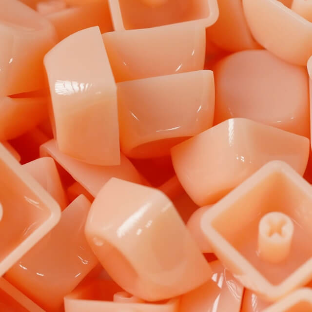 【1個】 Candy Colored Blank Keycaps Pink