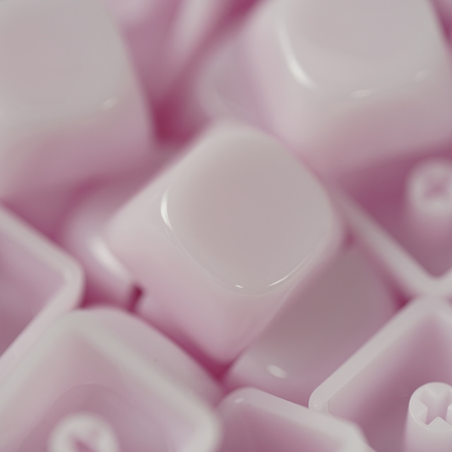 【1個】 Candy Colored Blank Keycaps Purple